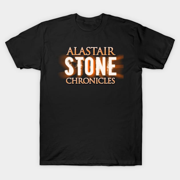 Stone Chronicles Title - Orange T-Shirt by winterhawk11